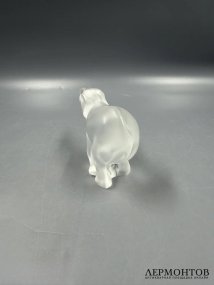 Статуэтка «Слонёнок». Хрусталь, Lalique, Франция