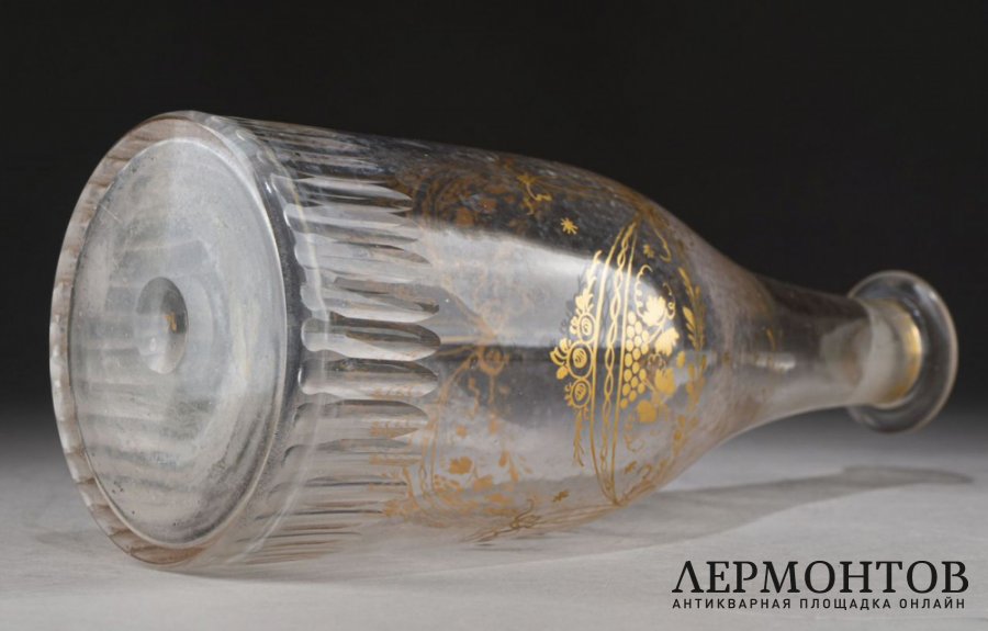 Графин. Зап. Европа, 19 век. Стекло.