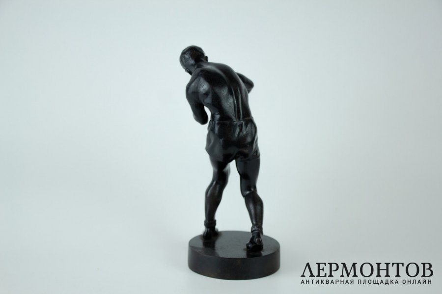Скульптура Боксер. Россия, завод Касли, 1958 г.