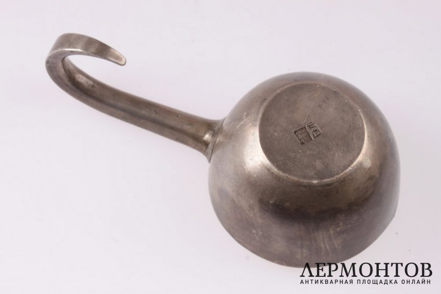 Ковш. Серебро 84 пробы, золочение. 1881 год. Санкт-Петербург. Российская империя