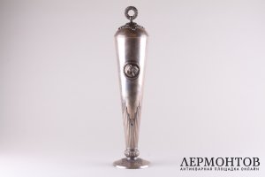 Кубок Скачки. Фирма К.Фаберже. Серебро 84 пробы. 1899-1908 гг.