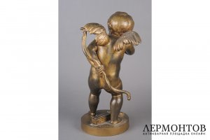 Скульптура Амур. Франция, Париж, автор модели Rougelet, кон. 19 в. Бронза.