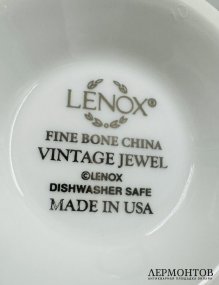 Чайный и столовый сервиз «Vintage Jewel» на 47 предметов. Фарфор, Lenox, США, 20 век