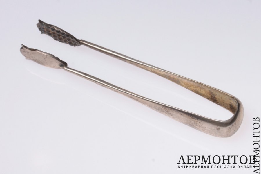 Щипцы для сахара. Серебро 84. Российская империя