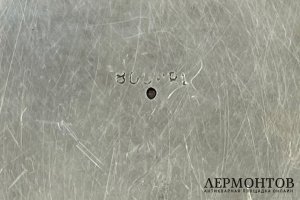 Вазочка с ручкой цветочный орнамент. Зап. Европа, нач. 20 в. Серебро 800 пробы.