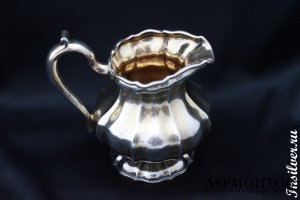 Молочник Скитт Матиас. Серебро 84. Российская империя