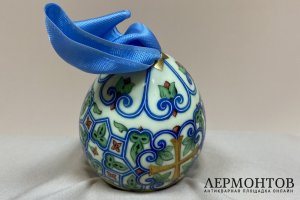 Яйцо пасхальное. Россия, ИФЗ, кон. 19 век. Фарфор. 