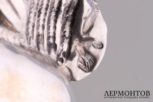 Многофункциональная ваза с ручкой. Португалия, середина 20 в. Серебро 800 пробы.