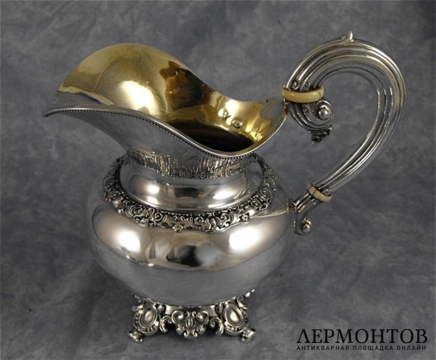 Чайный сервиз Veyrat. Серебро 950. Франция