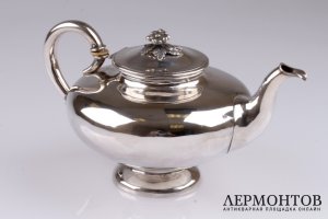 Чайник Michelsen. Серебро 826. Дания