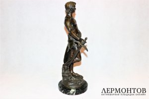 Скульптура Галльский воин. Бронза. Antoine Bofill. Франция
