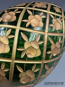 Яйцо «Rose Trellis». Бронза, хрусталь, золочение, House of Fabergé