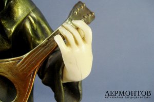 Кабинетная пластика. Бронза, патинирование, мрамор. Европа, рубеж XIX-ХХ веков. 