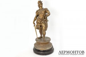 Скульптура Римский Легионер. Германия, авт. мод. Arthur Waagen, 1 пол. 20 в.  Шпиатр.
