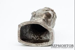 Бюст Феликса Эдмундовича Дзержинского. СССР, ск. О. С. Ключкин, 1970-1980 гг. Металл.