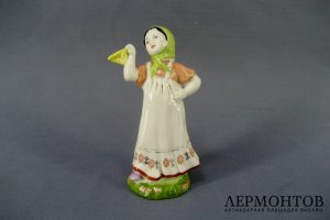 Юная плясунья. Фарфор. СССР, ЛФЗ, 50-е годы ХХ века.