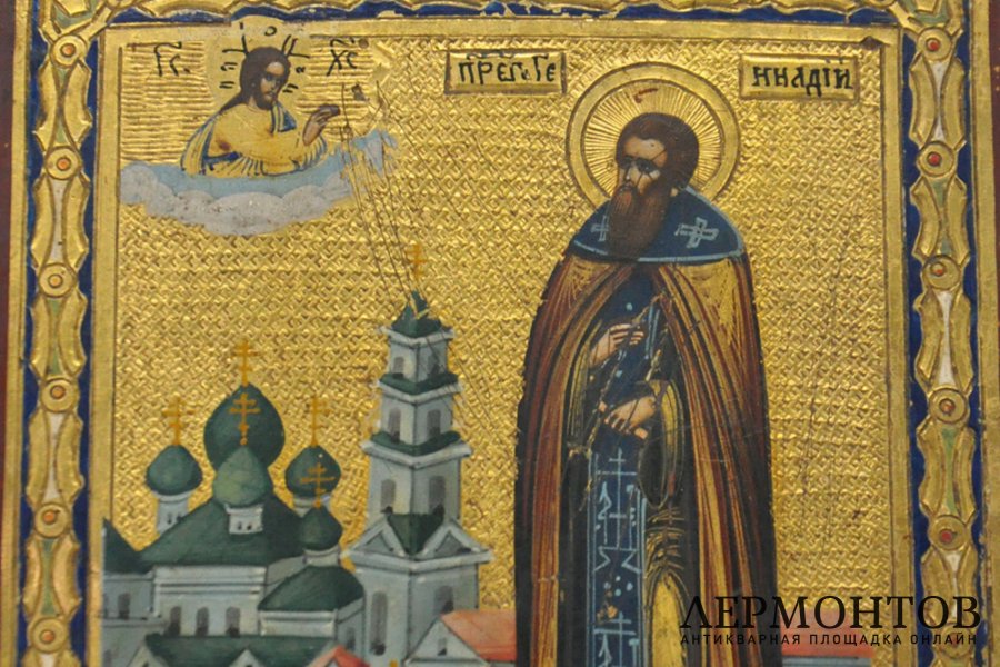 Икона Святой Геннадий Костромской. Российская империя, 2-я половина XIX века. 