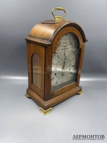 Каминные часы с четвертным боем «Westminster». K. Mozer, механизм Hermle, Великобритания