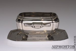 Соусник Art Deco. Серебро 950. Франция
