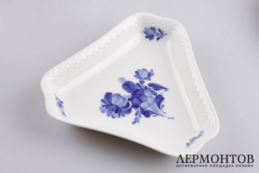 Чайный сервиз на 4 персоны. Royal Copenhagen. Дания, XX в.