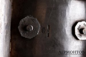 Молочник в стиле ар деко с восточным мотивом. Серебро 900 пробы. Камбоджа