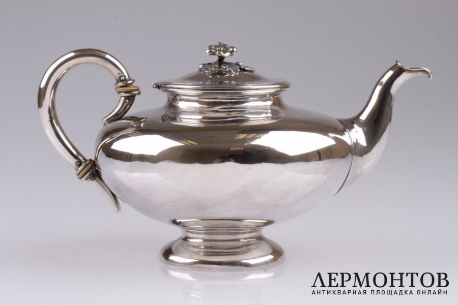 Чайник Michelsen. Серебро 826. Дания