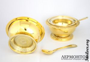 Солонки Tetard. Серебро 950. Франция