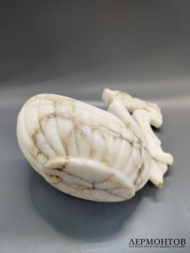 Ковш с фигурной ручкой. Камень, трест «Русские самоцветы», СССР, 1951 год