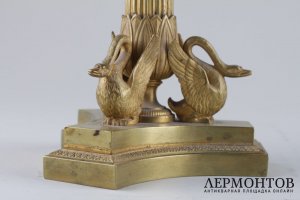Подсвечники. Классицизм. Бронза. Российская империя, XIX в.