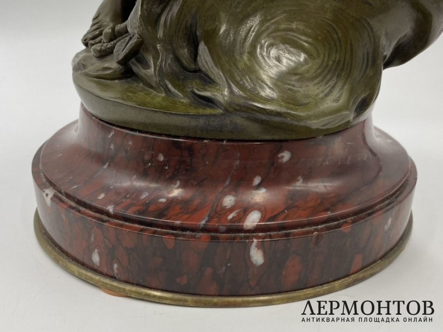 Скульптура Меркурий. Франция, Пигаль, 1870-е гг. Бронза, мрамор.