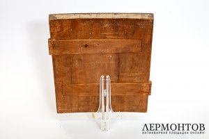Икона Великие князья Владимир, Борис и Глеб. Россия, 19 в.