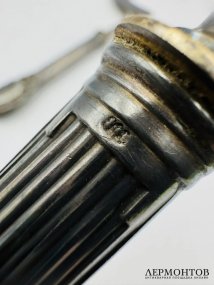 Сервировочный набор для мороженого в футляре. Серебро 800 пробы, H. Meyen & Co., Германия, начало 20 века