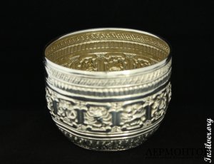 Чаша Зодиак. Charles Harris. Серебро 925. Англия