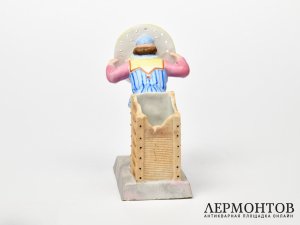 Спичечница «Клоун». Фарфор, Австро-Венгрия, XIX век