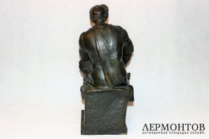 Скульптура. Лоренцо Медичи. Бронза. Jacques Petermann. Бельгия