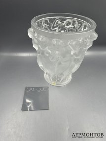 Ваза «Вакханки», выпуск 1000 экземпляров. Хрусталь, Lalique, Франция
