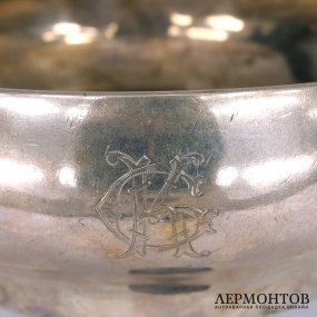 Кофейный набор 3 предмета. Грачев. Серебро 84 пробы. Российская империя
