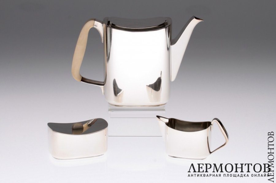 Сервиз Art Deco. Серебро 925. Дания