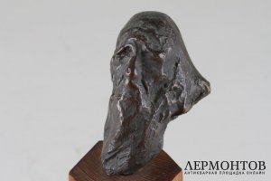 Бюст Голова старца. Бронза. Россия.