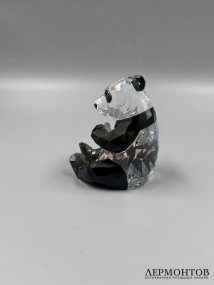 Статуэтка «Панда с сахарным тростником». Хрусталь, Swarovski, 2008 год