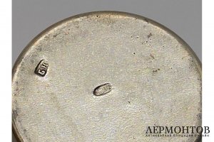 Пара стопок. Серебро 875 пр., золочение. СССР, 1950е