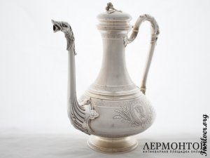 Кофейник Cardeilhac. Серебро 950. Франция