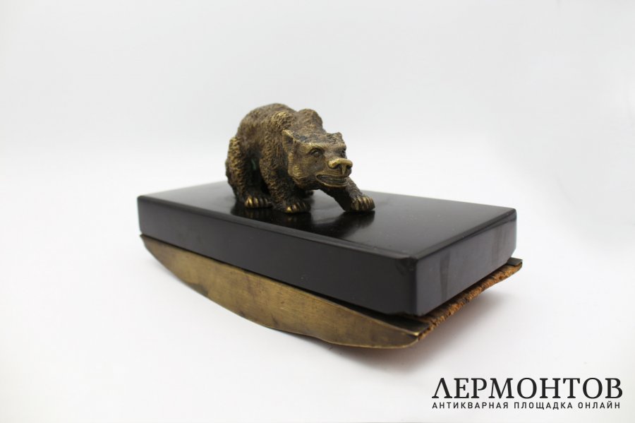 Промокашка Медведь. Россия, 1880-1890-е гг.