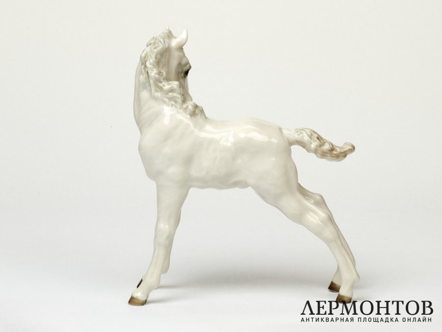 Статуэтка «Жеребенок». Фарфор, Lorenz Hutschenreuther, Германия, 1970 год