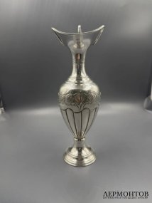 Кувшин для вина. Серебро 800 пробы, Италия, середина 20 века