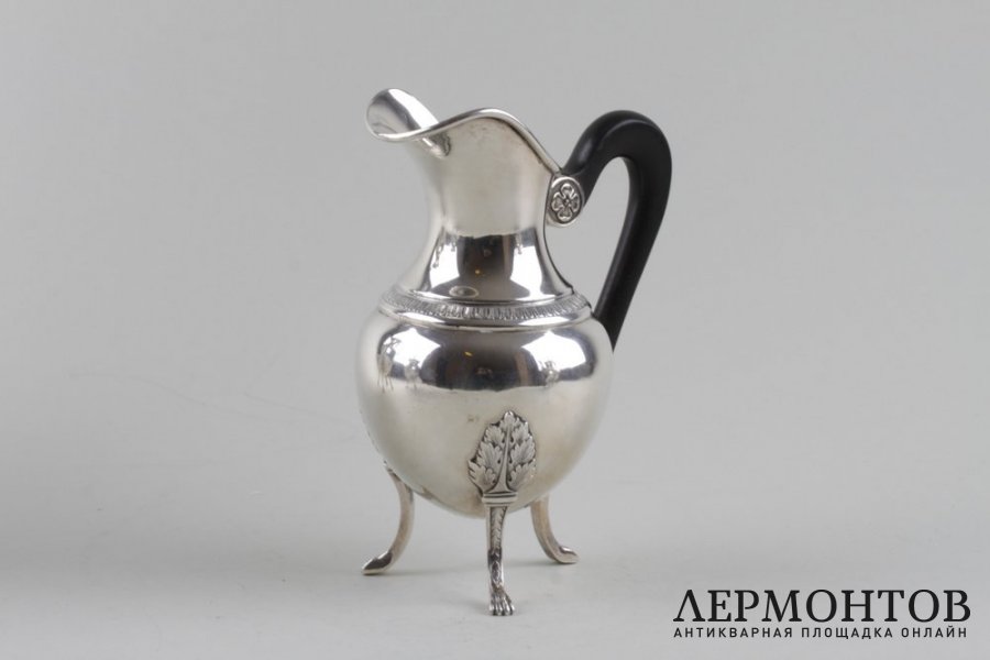Чайный и кофейный сервиз Savary et Fils. Серебро 950 пробы. Франция, нач. XX века.