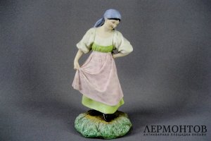 Танец. Бисквит. Россия, мануфактура А. Попова, 30-50-е годы XIX века. 