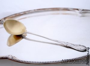 Ложка для соуса Henri Soufflot. Серебро 950. Франция