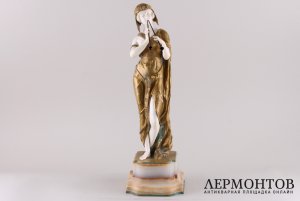 Скульптура Египетская танцовщица в стиле Ар Деко. Франция, Париж, 1920-1930-е гг.