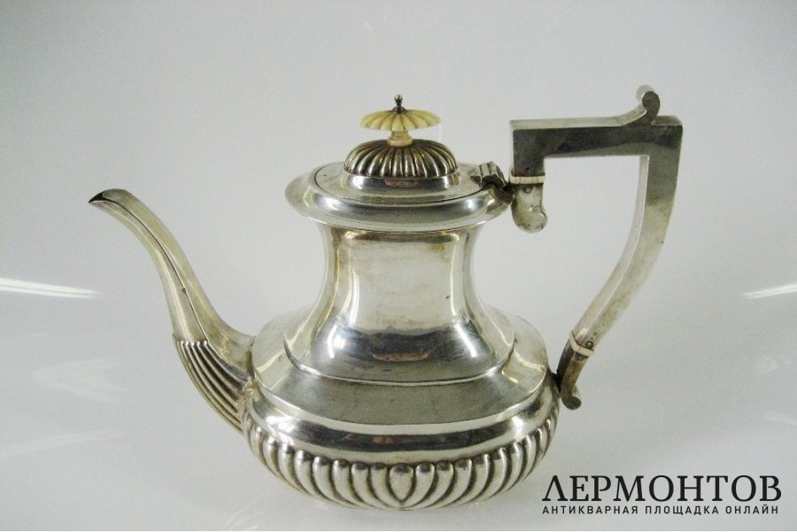 Чайник. Серебро 925 пробы.Бирмингем, XIX век.
